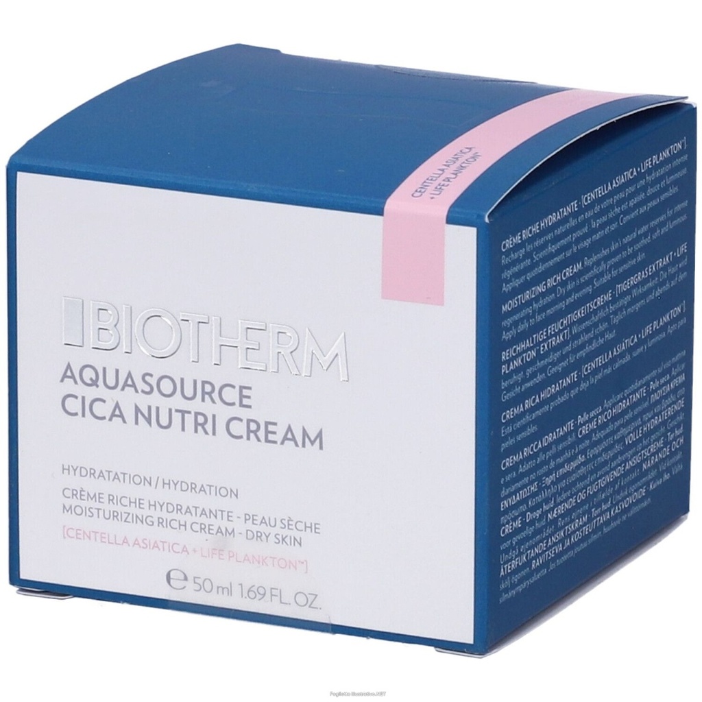 Biotherm - Aquasource Classic Cica Nutri Cream
