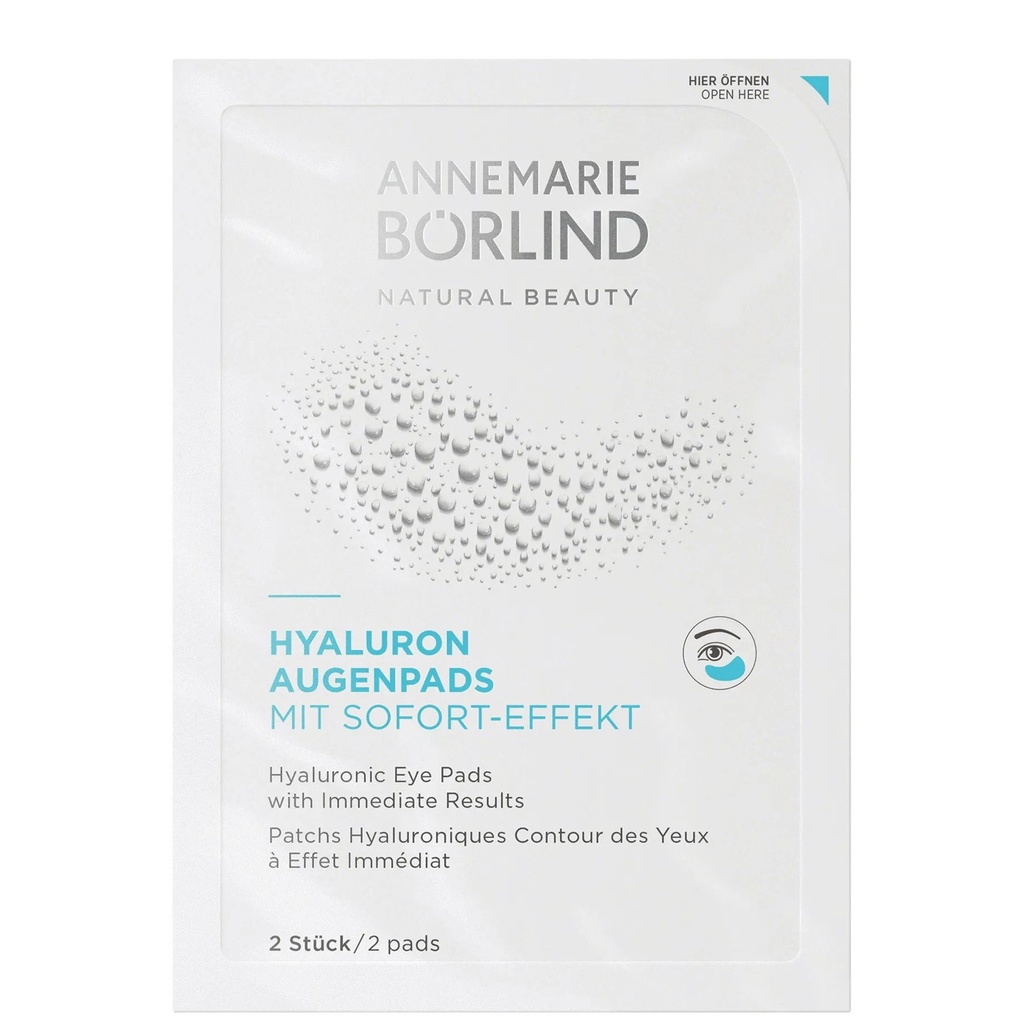 [92542600] Annemarie Boerlind - Hyaluron Eye Pads - 6x2 pads