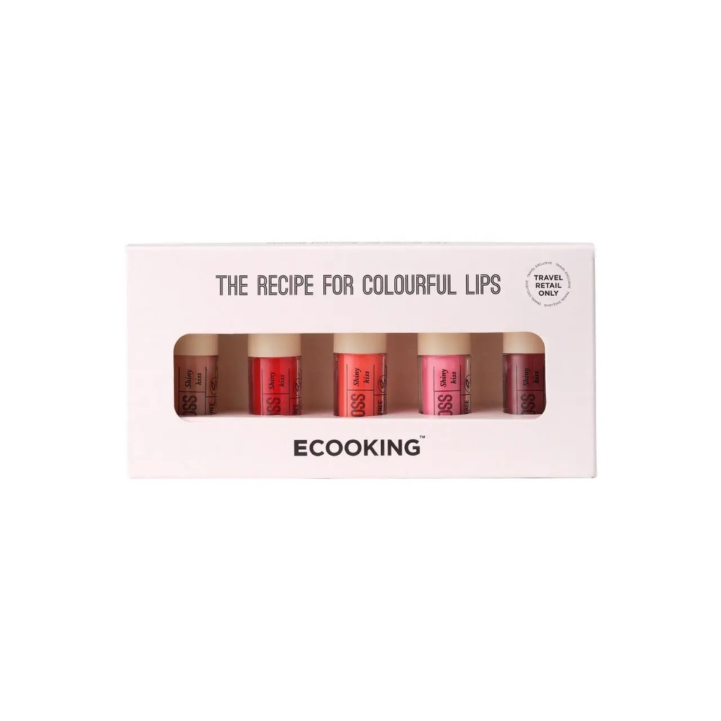 [-] Ecooking - Lip Gloss - Set Assortito